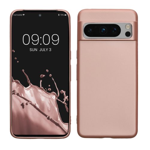 Kwmobile Google Pixel 8 Pro tok, rózsaszín, szilikon, 61858.31