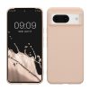 Kwmobile Google Pixel 8 tok, krémszínű, szilikon, 61855.225