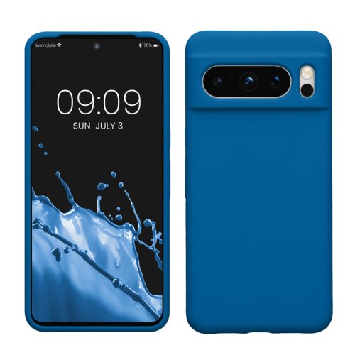 Kwmobile Google Pixel 8 Pro tok, kék, szilikon, 61854.228