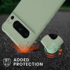 Kwmobile Google Pixel 8 Pro telefontok nyakpánttal, világoszöld, szilikon, 61868.172