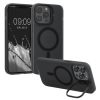 Kwmobile tok Apple iPhone 13 Pro készülékhez, fekete/átlátszó, szilikon, 61940.01