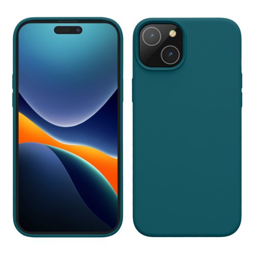 Kwmobile Apple iPhone 15 tok, kék, szilikon, 61953.57