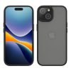 Kwmobile tok Apple iPhone 15-höz, fekete/átlátszó, polikarbonát, 61961.01