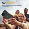 Kwmobile tok Apple iPhone 15-höz, fekete/átlátszó, polikarbonát, 61961.01