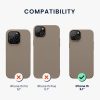 Kwmobile Apple iPhone 15 tok, bézs, szilikon, 61953.43