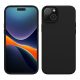 Kwmobile tok Apple iPhone 15-höz, fekete, szilikon, 61953.01