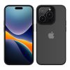 Kwmobile tok Apple iPhone 15 Pro Max készülékhez, fekete/átlátszó, polikarbonát, 61964.01