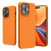 Kwmobile Apple iPhone 15 Pro tok, narancssárga, szilikon, 61959.15