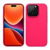 Kwmobile tok Apple iPhone 15 Pro Max-hoz, rózsaszín, szilikon, 61956.77