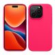 Kwmobile tok Apple iPhone 15 Pro Max-hoz, rózsaszín, szilikon, 61956.77
