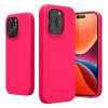 Kwmobile tok Apple iPhone 15 Pro Max-hoz, rózsaszín, szilikon, 61956.77