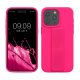 Kwmobile tok Apple iPhone 15 Pro Max-hoz, rózsaszín, szilikon, 62016.77