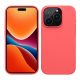 Kwmobile tok Apple iPhone 15 Pro Max-hoz, rózsaszín, szilikon, 61956.103