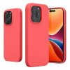 Kwmobile tok Apple iPhone 15 Pro Max-hoz, rózsaszín, szilikon, 61956.103