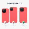 Kwmobile tok Apple iPhone 15 Pro Max-hoz, rózsaszín, szilikon, 61956.103