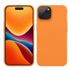 Kwmobile Apple iPhone 15 tok, narancssárga, szilikon, 61957.15
