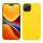 Kwmobile tok Apple iPhone 15-höz, sárga, szilikon, 61953.165
