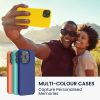 Kwmobile tok Apple iPhone 15-höz, sárga, szilikon, 61953.165