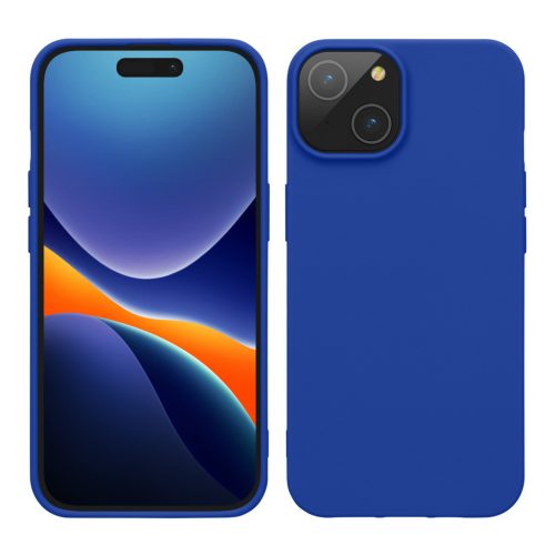 Kwmobile Apple iPhone 15 tok, kék, szilikon, 61957.134