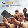 Kwmobile Apple iPhone 15 Pro tok, kék/átlátszó, polikarbonát, 61963.17