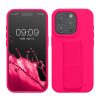 Kwmobile tok Apple iPhone 15 Pro készülékhez, rózsaszín, szilikon, 62015.77