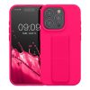 Kwmobile tok Apple iPhone 15 Pro készülékhez, rózsaszín, szilikon, 62015.77
