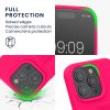 Kwmobile tok Apple iPhone 15 Pro készülékhez, rózsaszín, szilikon, 62015.77