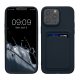 Kwmobile Apple iPhone 15 Pro Max tok, sötétkék, szilikon, 62020.17