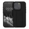 Kwmobile tok Apple iPhone 15 Pro készülékhez, fekete, szilikon, 62015.01