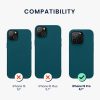 Kwmobile Apple iPhone 15 Pro tok, kék, szilikon, 61955.57