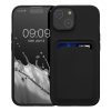 Kwmobile Apple iPhone 15 tok, fekete, szilikon, 62017.01