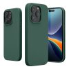 Kwmobile Apple iPhone 15 Pro tok, zöld, szilikon, 61955.166