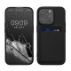Kwmobile tok Apple iPhone 15 Pro készülékhez, fekete, szilikon, 62019.01