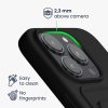 Kwmobile tok Apple iPhone 15 Pro készülékhez, fekete, szilikon, 62019.01