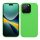 Kwmobile Apple iPhone 15 Pro tok, zöld, szilikon, 61955.159