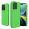 Kwmobile Apple iPhone 15 Pro tok, zöld, szilikon, 61955.159