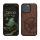 Kwmobile tok Apple iPhone 15 Pro Max készülékhez, barna, fa/szilikon, 62014.01