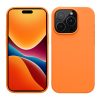 Kwmobile tok Apple iPhone 15 Pro Max-hoz, narancssárga, szilikon, 61956.15