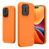 Kwmobile tok Apple iPhone 15 Pro Max-hoz, narancssárga, szilikon, 61956.15