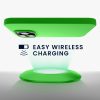 Kwmobile tok Apple iPhone 15 Pro Max-hoz, zöld, szilikon, 61956.159