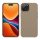 Kwmobile tok Apple iPhone 15 Plus-hoz, világosszürke, szilikon, 61958.96