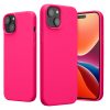 Kwmobile Apple iPhone 15 tok, rózsaszín, szilikon, 61953.77