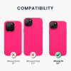 Kwmobile Apple iPhone 15 tok, rózsaszín, szilikon, 61953.77