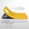 Kwmobile tok Apple iPhone 11-hez, sárga, szilikon, 55114.165