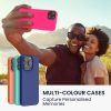 Kwmobile tok Apple iPhone 15 Plus-hoz, rózsaszín, szilikon, 61954.77
