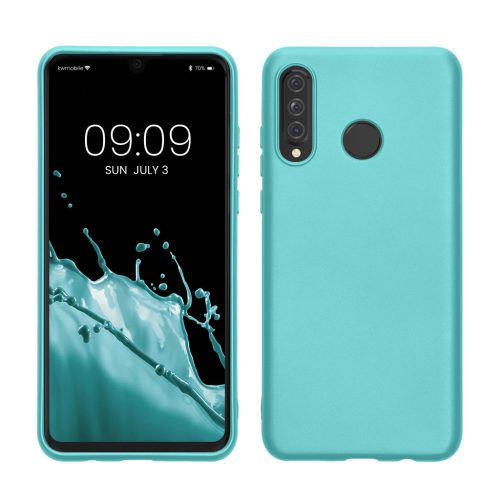 Kwmobile Huawei P30 Lite tok, világoszöld, szilikon, KWM000009NH056C
