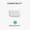 Kwmobile fejhallgató tok Apple Airpods Pro 2, sárga, szilikon, KWM000017PQ004C