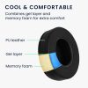 db Kwmobile Cooling Gel fülpárna Beyerdynamic DT 880-hoz, fekete, Eco bőr, KWM000024SD001C