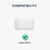 Kwmobile fejhallgató tok Jabra Elite 4, fekete, szilikon, KWM000024SI001C