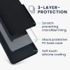 Kwmobile tok Google Pixel 7a telefonhoz, sötétszürke, szilikon, KWM000019YE022C